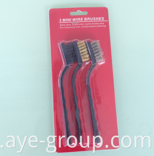 7inch 3pcs wire brush